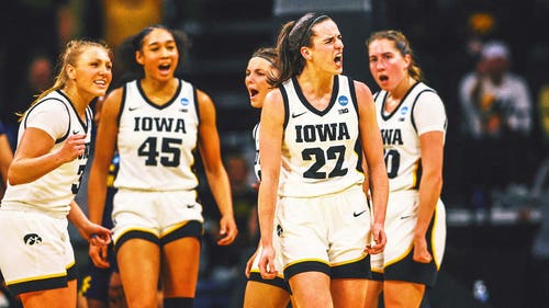 WOMEN'S COLLEGE BASKETBALL Trending Image: Caitlin Clark, top seed Iowa hold off West Virginia to reach Sweet 16